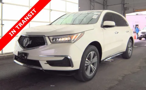 White 2019 Acura MDX for sale in Alvin, TX