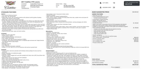 Photos of 2017 Cadillac XTS Luxury for sale in Alvin, TX at Auto Boutique Texas