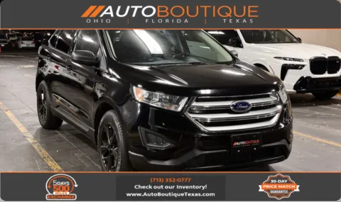 Black 2018 Ford Edge SE for sale in Alvin, TX