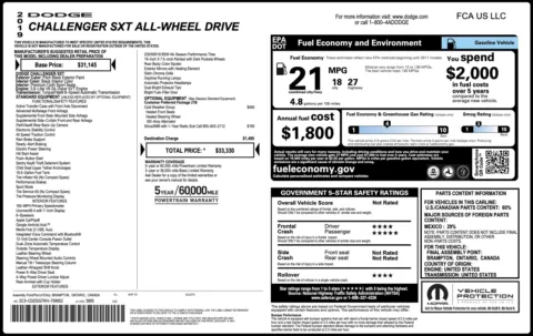 Photos of 2019 Dodge Challenger SXT for sale in Alvin, TX at Auto Boutique Texas