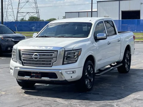 Another view of 2021 Nissan Titan Platinum Reserve for sale in Alvin, TX at Auto Boutique Texas