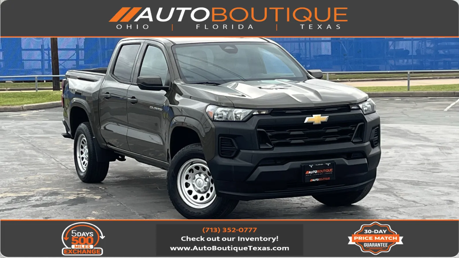 Brown 2023 Chevrolet Colorado 2WD Work Truck for sale in Alvin, TX