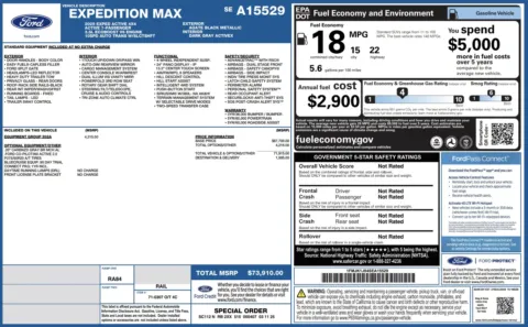 Photos of 2025 Ford Expedition Max Active for sale in Alvin, TX at Auto Boutique Texas
