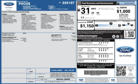 Photos of 2018 Ford Focus SE for sale in Alvin, TX at Auto Boutique Texas