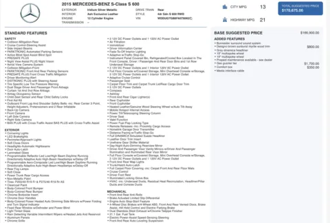 More photos of 2015 MERCEDES-B S S600 S 600 at Auto Boutique Texas, TX