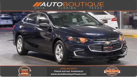 Blue 2016 Chevrolet Malibu LS for sale in Alvin, TX