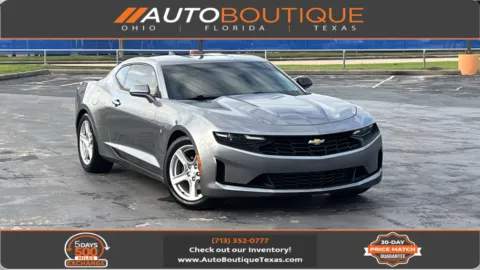 Gray 2022 Chevrolet Camaro 1LT for sale in Alvin, TX