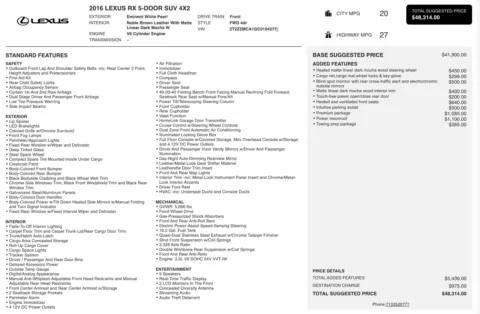 More photos of 2016 Lexus RX 350 at Auto Boutique Texas, TX