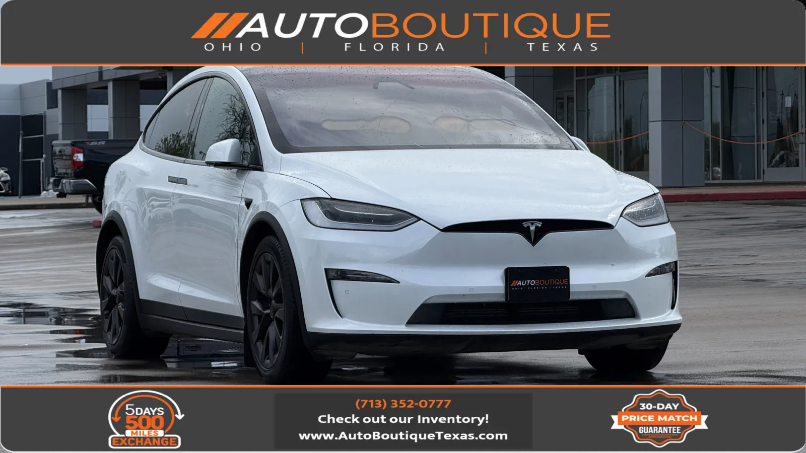 Red 2022 Tesla Model X Plaid for sale in Alvin, TX