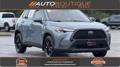 Gray 2023 Toyota Corolla Cross LE for sale in Alvin, TX