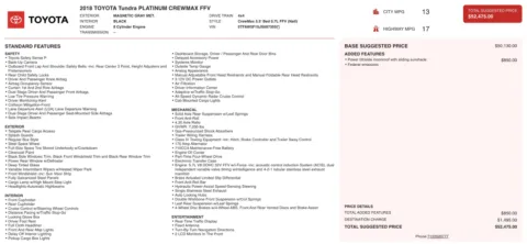 More photos of 2018 Toyota Tundra Platinum at Auto Boutique Texas, TX