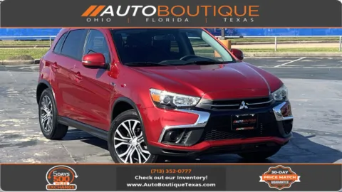 Red 2019 Mitsubishi Outlander Sport ES 2.0 for sale in Alvin, TX