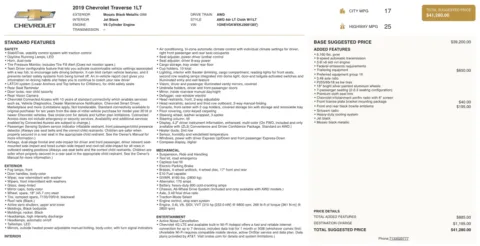 Photos of 2019 Chevrolet Traverse LT Cloth for sale in Alvin, TX at Auto Boutique Texas