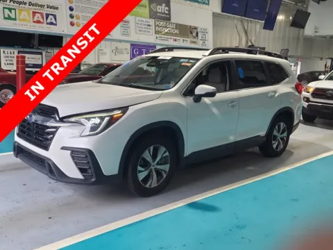 White 2023 Subaru Ascent Premium for sale in Alvin, TX