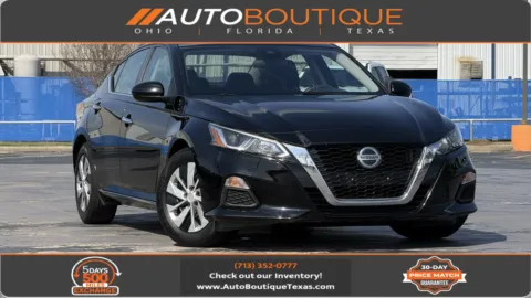 Black 2021 Nissan Altima 2.5 S for sale in Alvin, TX