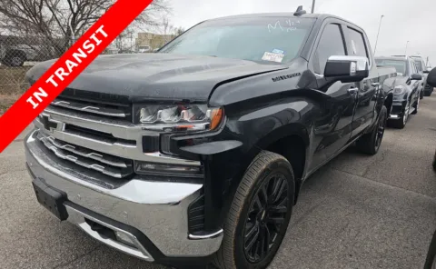 Black 2021 Chevrolet Silverado 1500 LTZ for sale in Alvin, TX