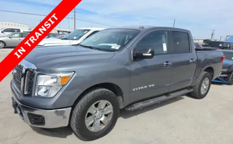 Gray 2018 Nissan Titan SV for sale in Alvin, TX