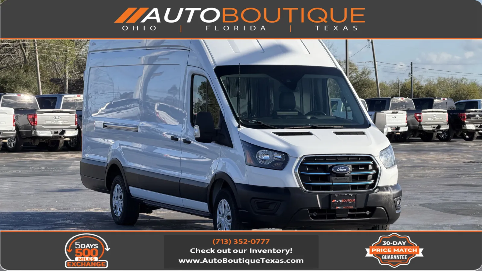 2022 Ford E-Transit Cargo Van 350 for sale in Alvin, TX
