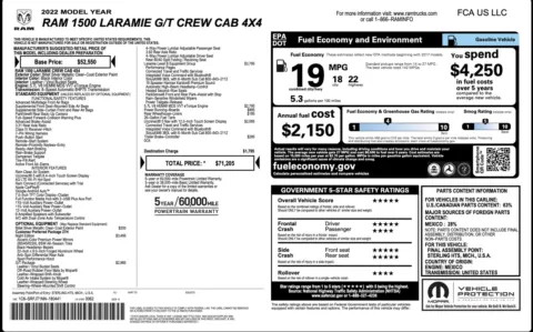 More photos of 2022 Ram 1500 Laramie at Auto Boutique Texas, TX