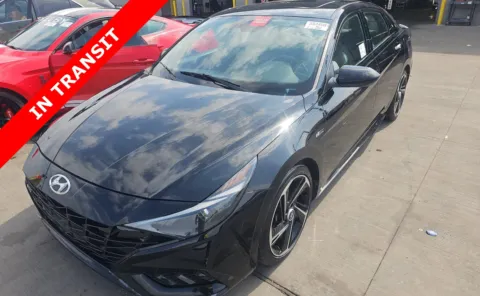 Black 2022 Hyundai Elantra N Line for sale in Alvin, TX
