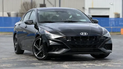 Black 2022 Hyundai Elantra N Line for sale in Alvin, TX