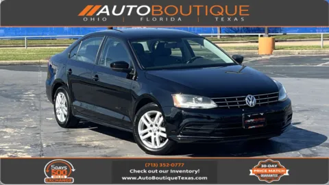 Black 2018 Volkswagen Jetta 1.4T S for sale in Alvin, TX