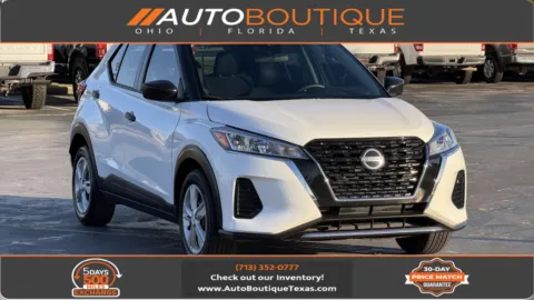 White 2024 Nissan Kicks S for sale in Alvin, TX