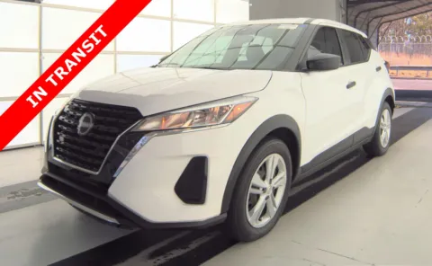 White 2024 Nissan Kicks S for sale in Alvin, TX