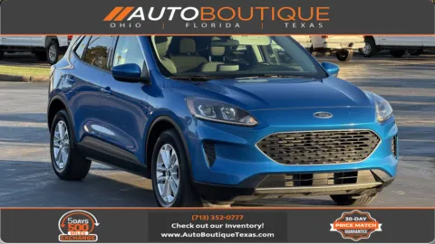 Blue 2021 Ford Escape SE for sale in Alvin, TX