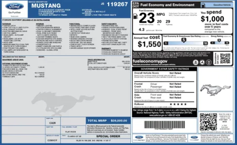 Photos of 2018 Ford Mustang EcoBoost Premium for sale in Alvin, TX at Auto Boutique Texas