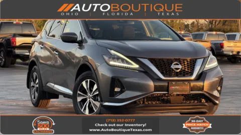 Gray 2021 Nissan Murano SV for sale in Alvin, TX