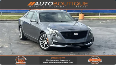Gray 2018 Cadillac CT6 Luxury AWD for sale in Alvin, TX