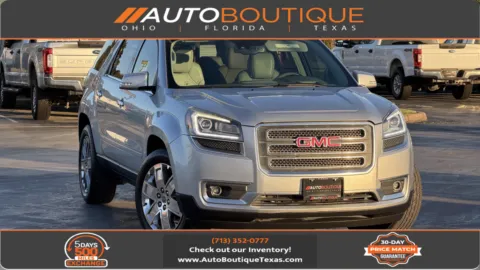 Silver 2017 GMC Acadia Limited for sale in Alvin, TX