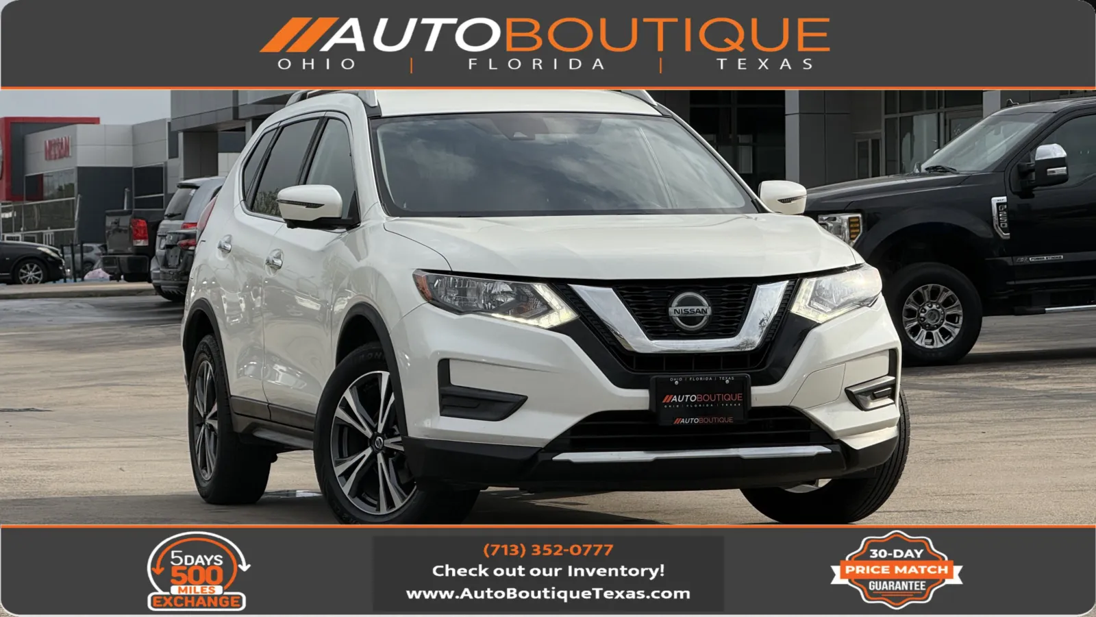 White 2019 NISSAN ROGUE S/SV for sale in Alvin, TX