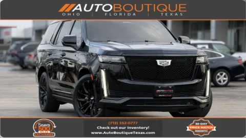 Black 2021 CADILLAC ESCALADE S Sport Platinum for sale in Alvin, TX