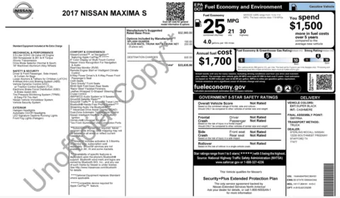 More photos of 2017 Nissan Maxima S at Auto Boutique Texas, TX