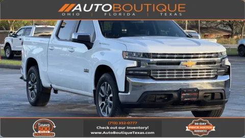 White 2020 Chevrolet Silverado 1500 LT for sale in Alvin, TX