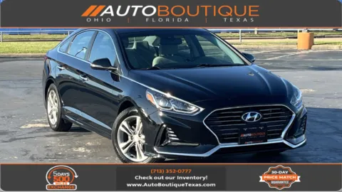 Black 2018 Hyundai Sonata SEL for sale in Alvin, TX