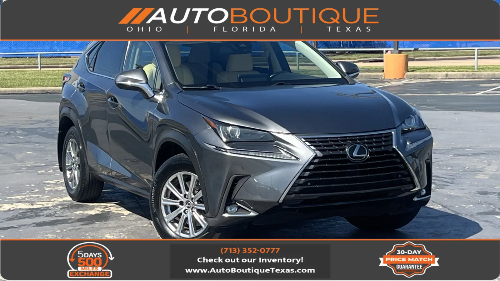 Gray 2021 Lexus NX 300 for sale in Alvin, TX