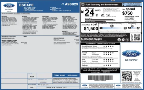 Photos of 2018 Ford Escape S for sale in Alvin, TX at Auto Boutique Texas