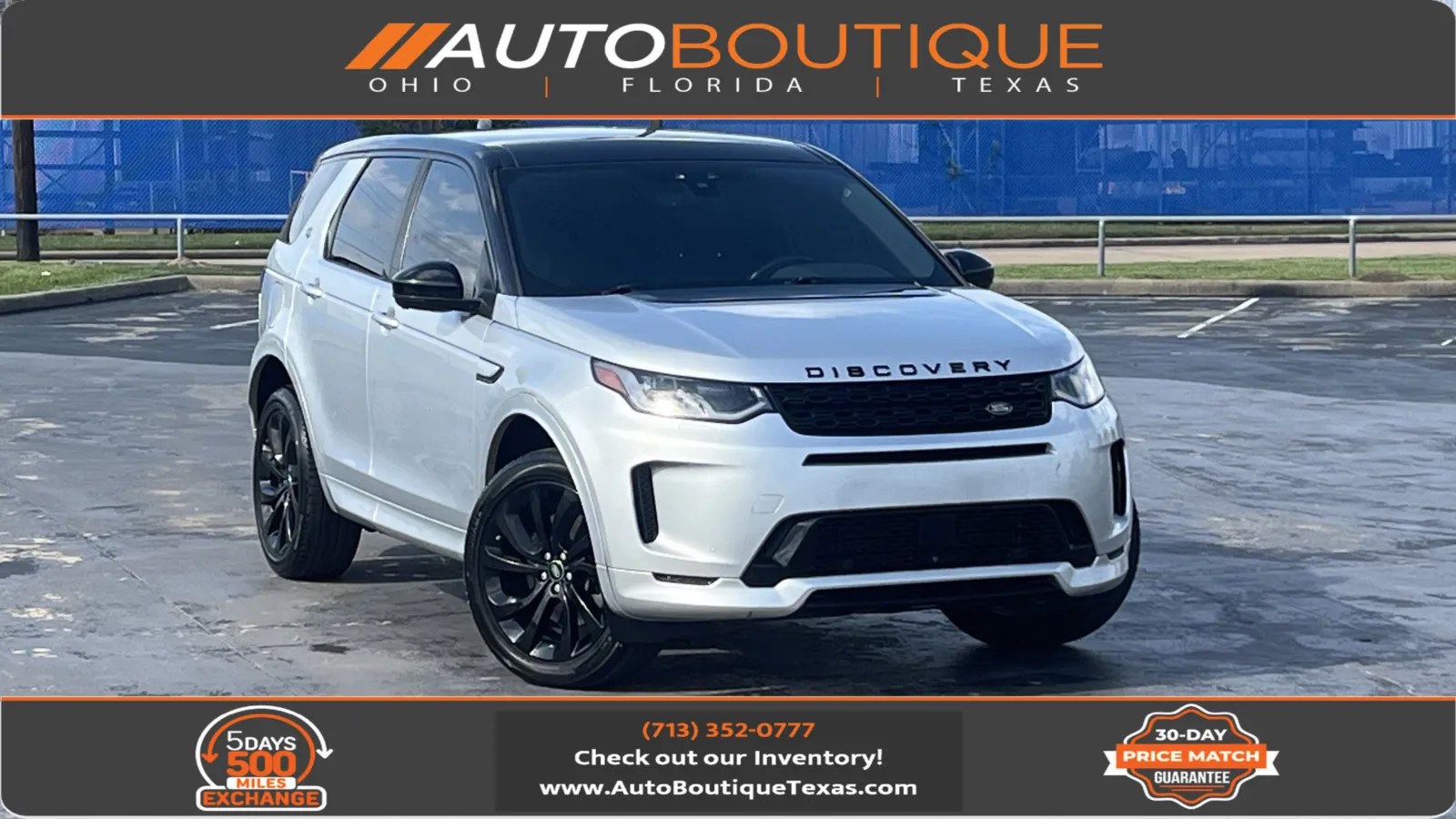 Silver 2020 Land Rover Discovery Sport SE R-Dynamic for sale in Alvin, TX