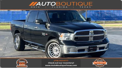 Black 2017 Ram 1500 Big Horn for sale in Alvin, TX