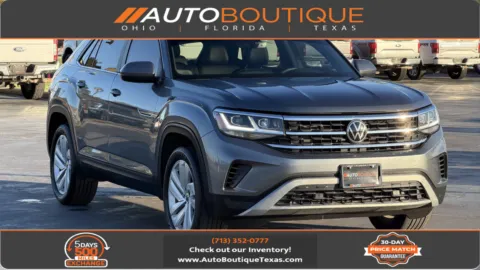 Gray 2023 Volkswagen Atlas Cross Sport 2.0T SE w Technology for sale in Alvin, TX