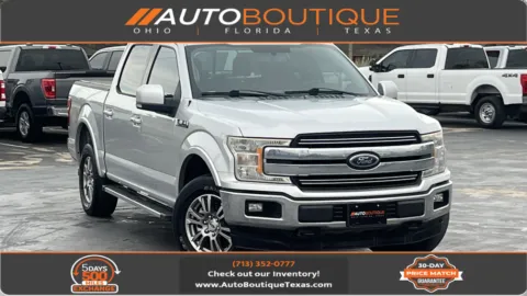 Silver 2018 Ford F-150 LARIAT for sale in Alvin, TX