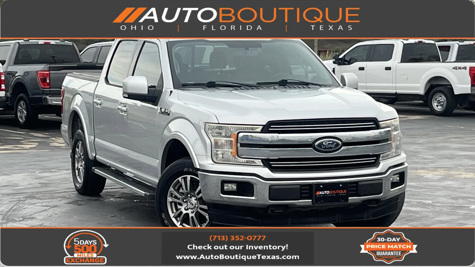 Used 2018 Ford F-150 LARIAT for sale in Alvin, TX at Auto Boutique ...