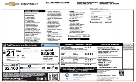 More photos of 2023 Chevrolet Traverse LS at Auto Boutique Texas, TX