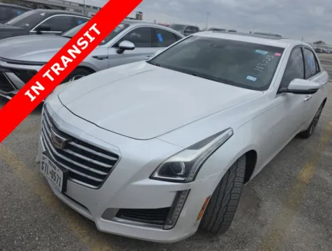 White 2018 Cadillac CTS Sedan Luxury RWD for sale in Alvin, TX