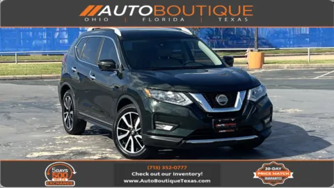 Green 2020 Nissan Rogue SL for sale in Alvin, TX