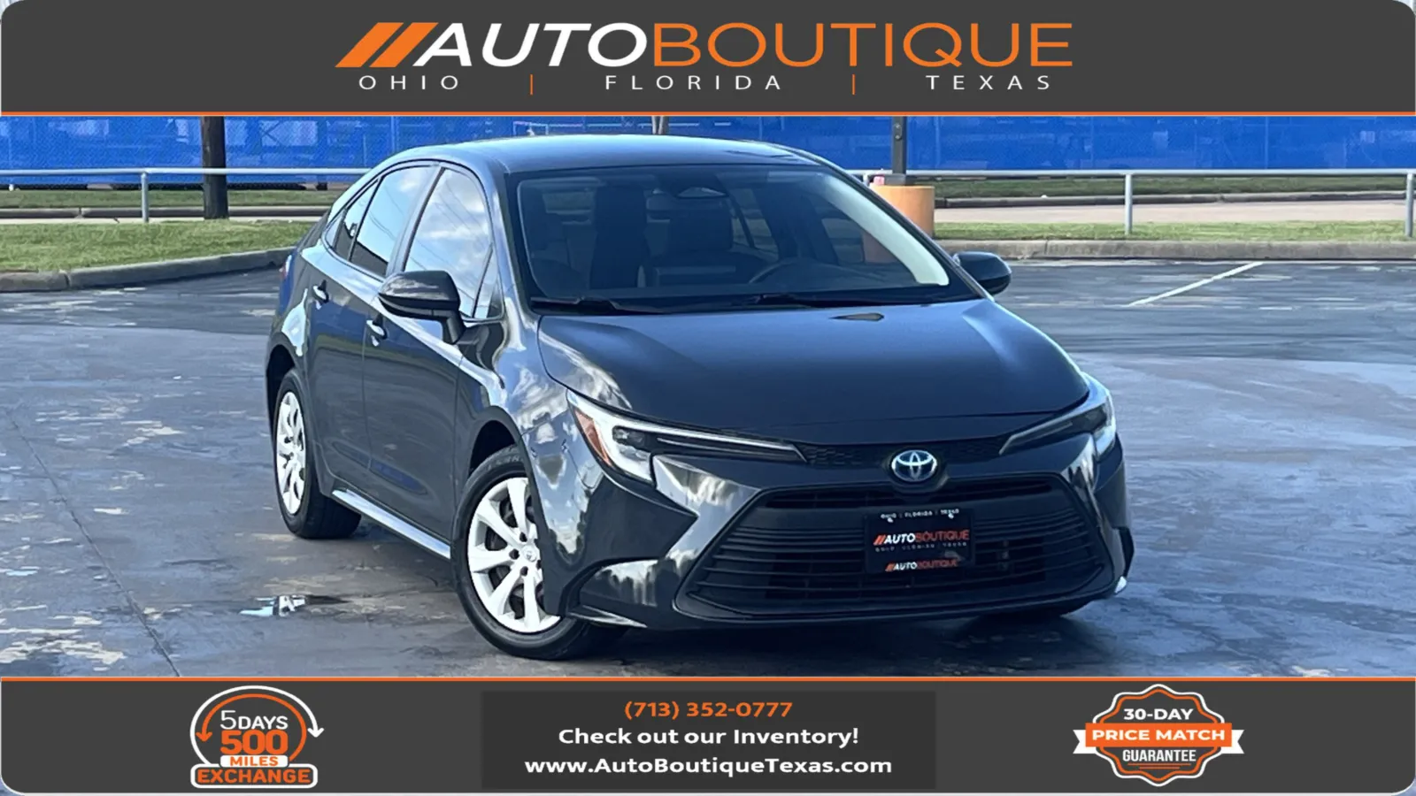 Silver 2023 Toyota Corolla Hybrid LE for sale in Alvin, TX