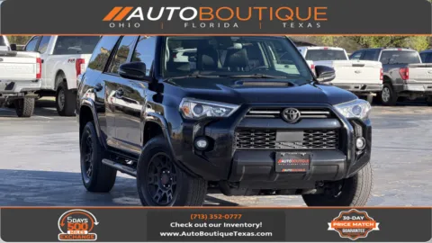 Black 2021 Toyota 4RUNNER VE Venture for sale in Alvin, TX